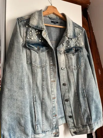 Veste en jean Kiabi