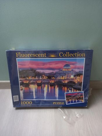 Puzzle neuf fluorescent 1000 pièces