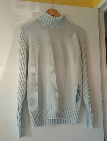 Pull d'Hiver Col Roulé Mixte & Bleu 💙🌾
