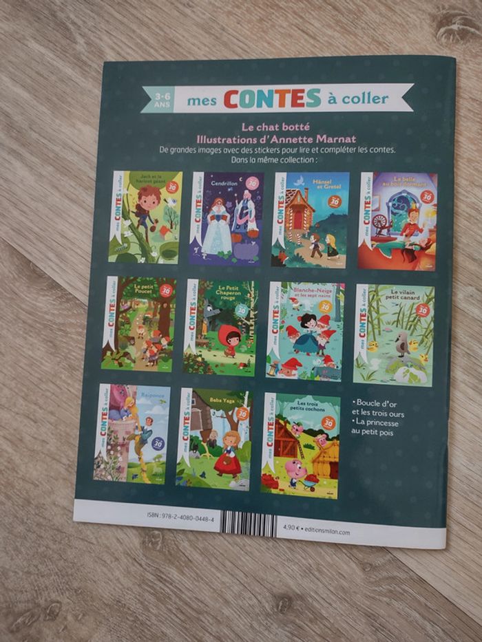Livre Mes contes Le chat botté - photo numéro 4