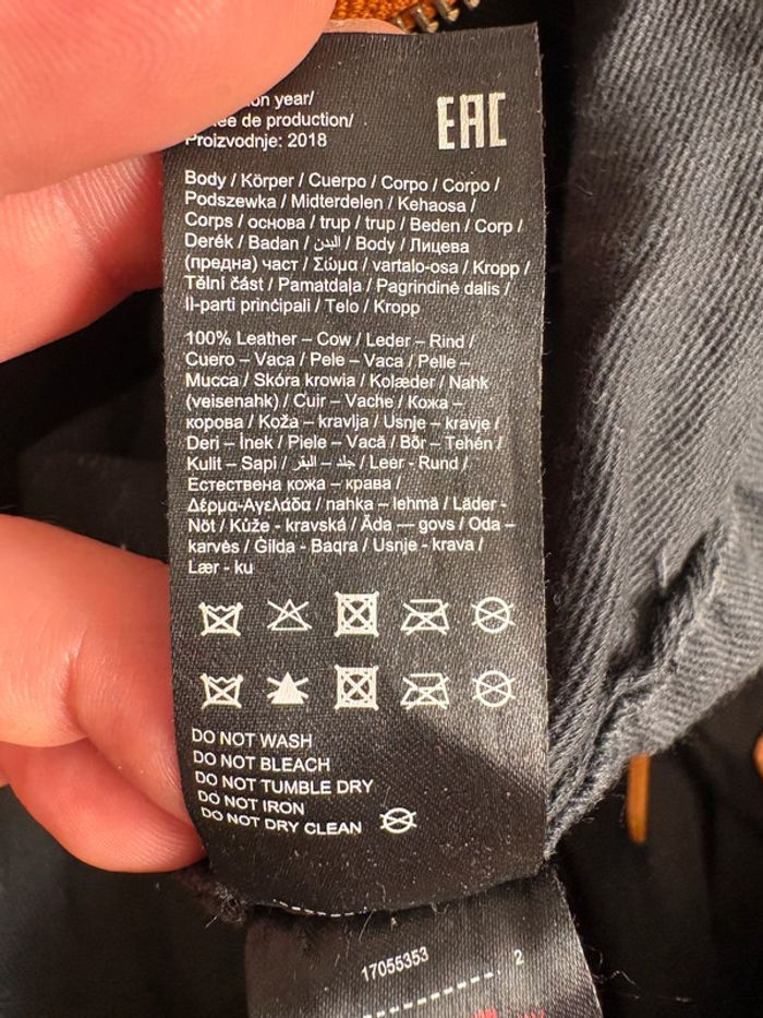 Sac à main en cuir Pieces - photo numéro 9