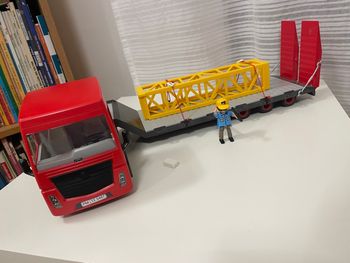 Playmobil Camion routier + grande remorque 5467