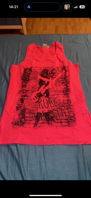 Debardeur rose kiabi 16 ans