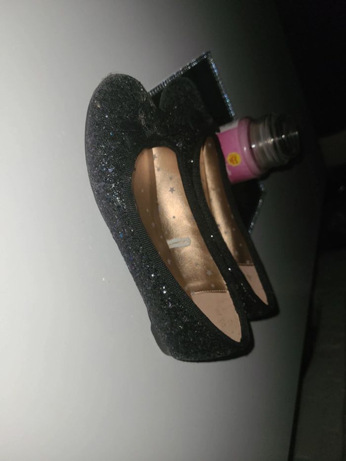 Ballerine noire à paillettes - photo numéro 4