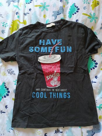 Tee shirt manches courtes Zara taille 10 ans