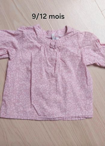 Chemise rose
