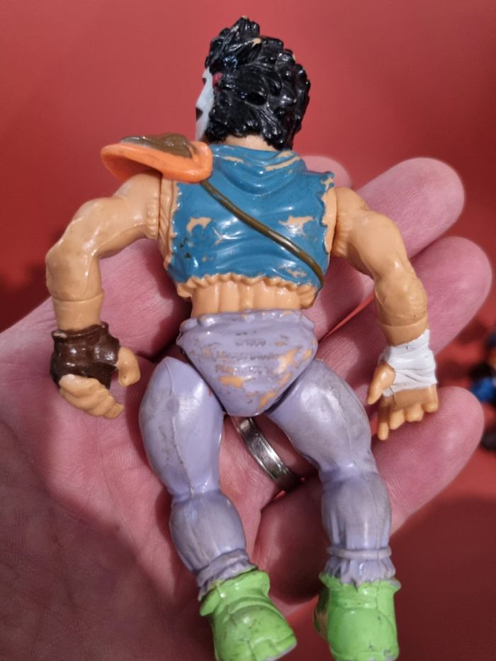 Casey Jones tmnt 1989 avec son sac , à renettoyer - photo numéro 10