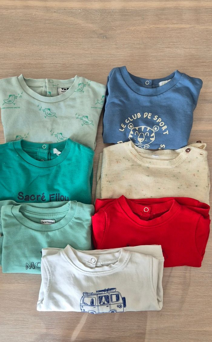 Lot de pull