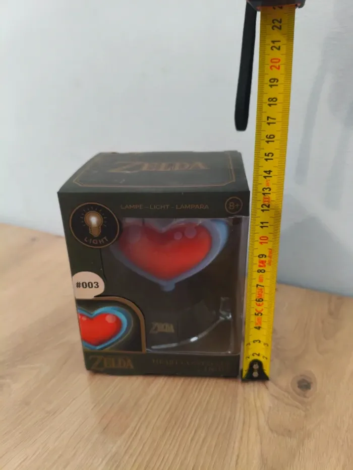 Lampe décoration coeur zelda - photo numéro 4