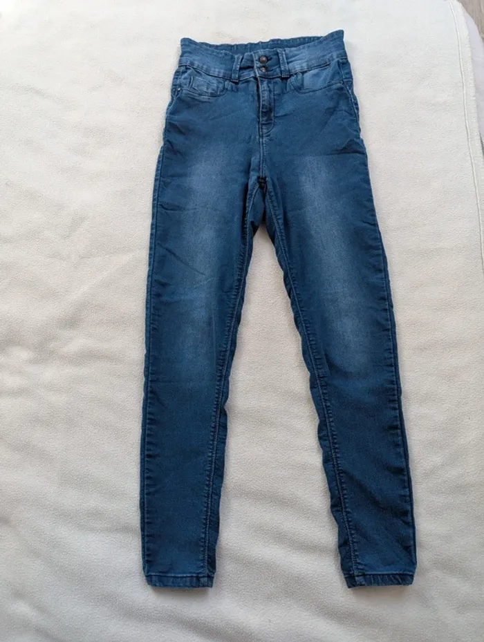 Jeans skinny taille haute Rica Lewis taille 38 - photo numéro 4