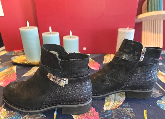 Bottines daim 37 - photo numéro 6