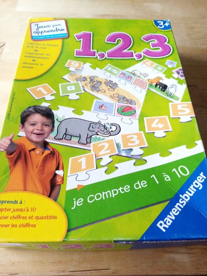 Jeu apprendre à compter