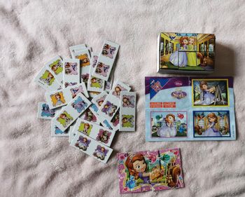 Boîte 3 jeux Sofia disney