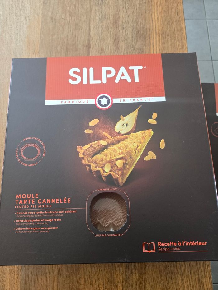 Moule tarte cannelé Demarle silpat neuf