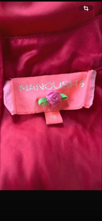 Robe de cérémonie de la marque manoush