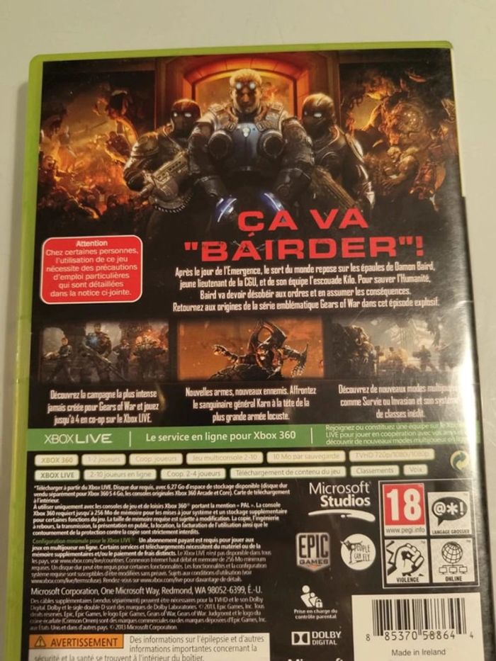 Jeux Xbox 360 Gears of war judgment - photo numéro 3