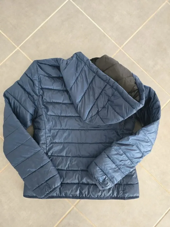 Doudoune bleu marine Tommy Hilfiger - photo numéro 5