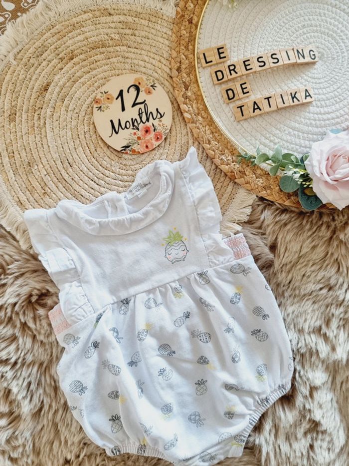 Barboteuse 12mois bébé fille