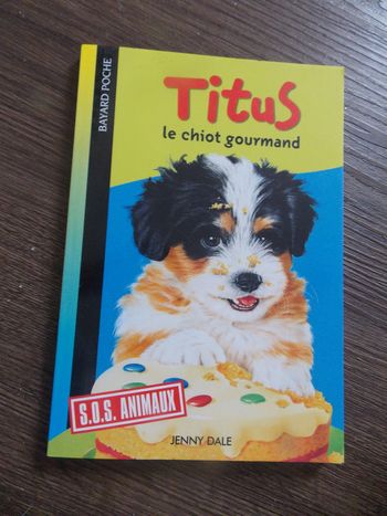 Livre Titus le chiot gourmand