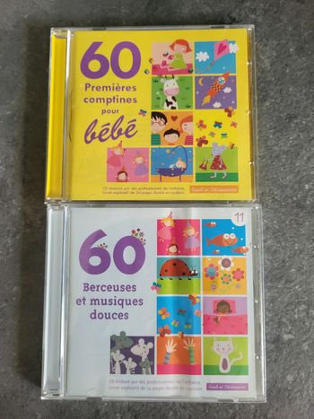 2 CD Berceuses / comptines