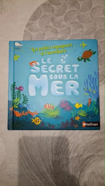 livre Le secret sous la mer Collection Les petits voyageurs à l'aventure
