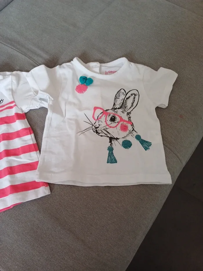 Lot 2 t-shirt orchestra 3 mois - photo numéro 2