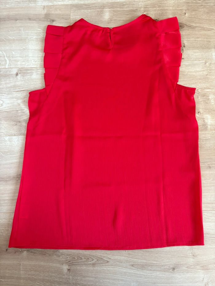 T-shirt blouse rouge Emma & Ella taille S - photo numéro 2