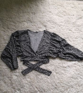 Chemisier fleurie cache cœur PULL&BEAR