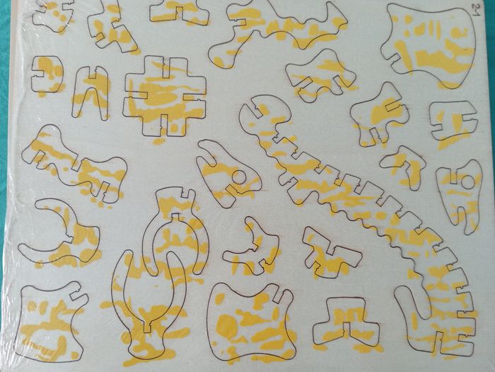 Stegosaurus - Puzzle Bois 3D dinosaure - photo numéro 5