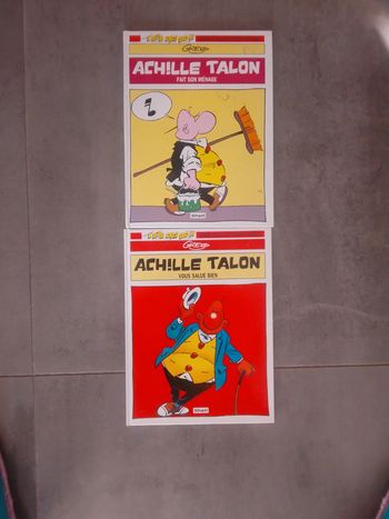 BD livre enfant - Lot de 2 BD Achille Talon