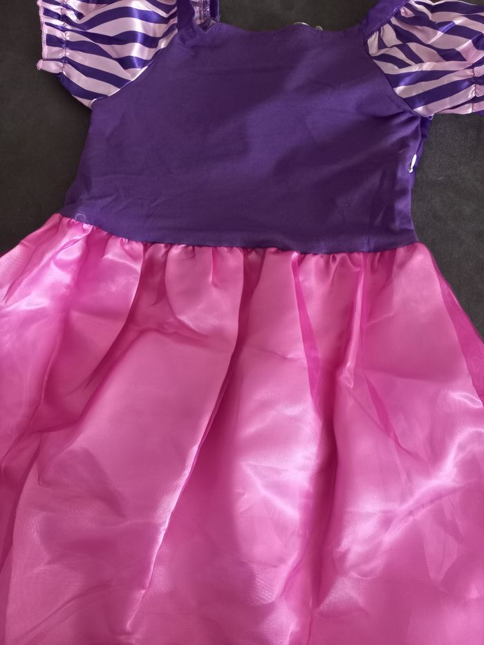 Robe déguisement raiponce 4/5 ans - photo numéro 2