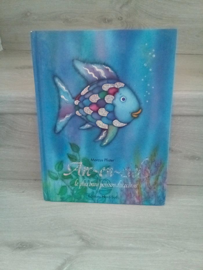 Arc en ciel le plus beau poisson des océans,édition spéciale argentée rare prix ferme