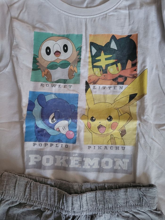 Pyjama court Pokémon 5ans - photo numéro 2