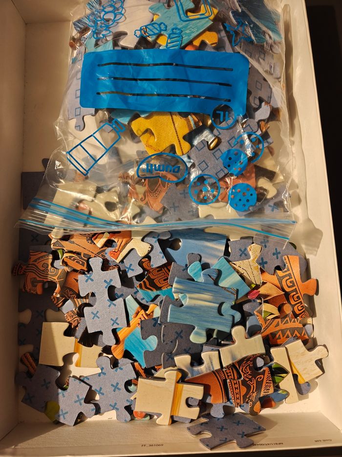 2 Puzzles vaiana 100 pièces - photo numéro 2