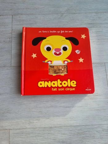 Livre musical anatole fait son cirque