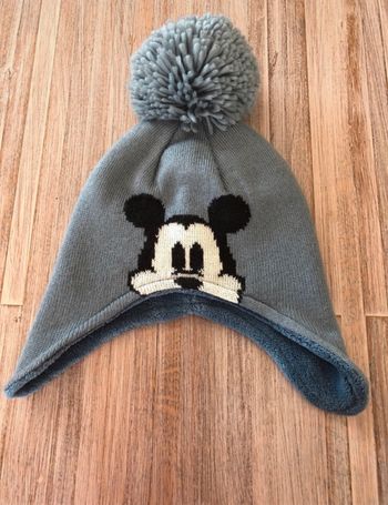 Bonnet Mickey 4/5 ans