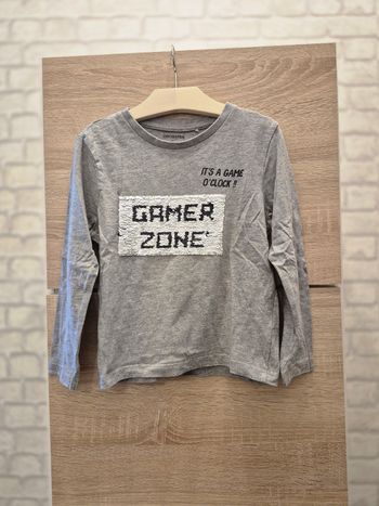 Tee-shirt manche longue garçon