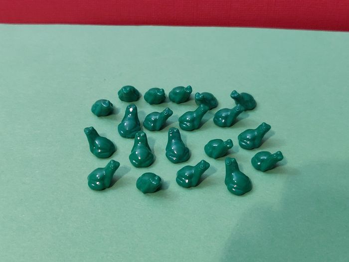 Lot 20 grenouilles vertes Lego - en parfait état - vrai Lego - photo numéro 7