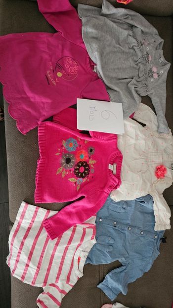 Lot tee-shirt 6 mois