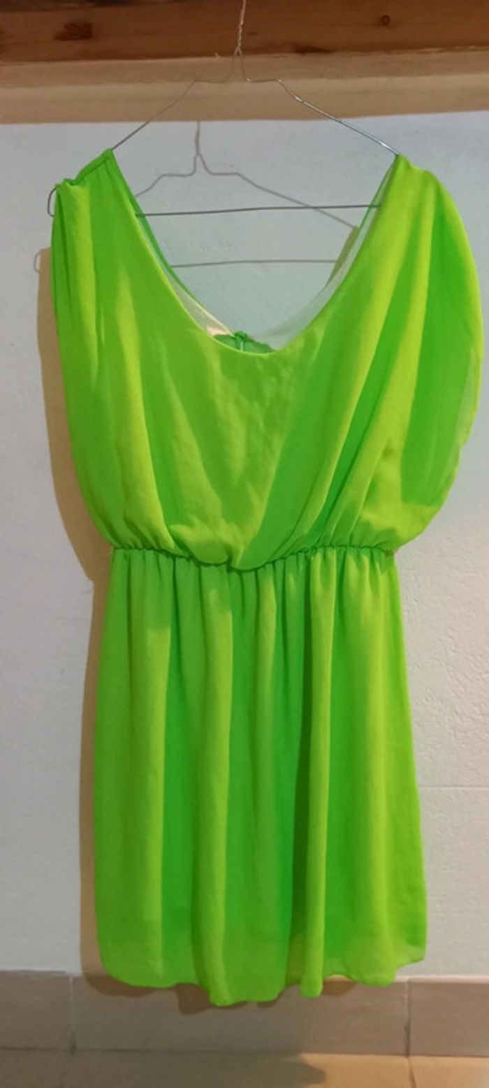 Robe verte fluo T34