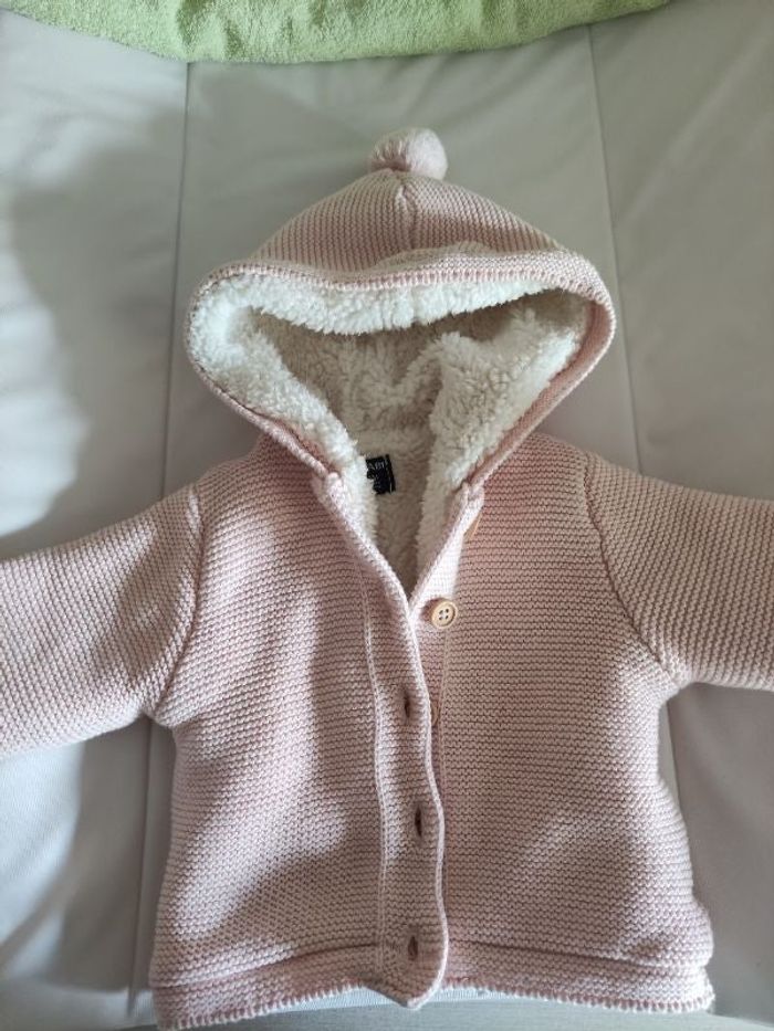 Gilet en maille doublé