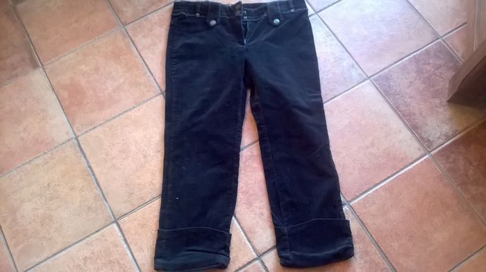 Morgan pantalon velour noir taille 36
