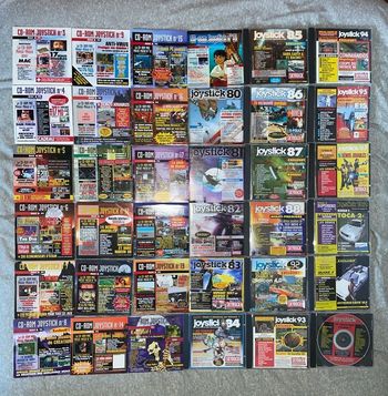 lot de 36 démos Joystick + démos Disney (1995-2000)