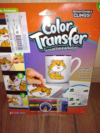 Transfert pour verre, bois, plastique....