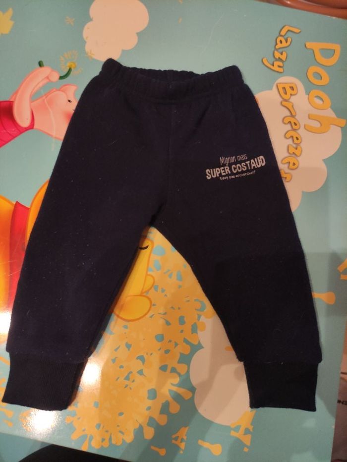 Pantalon style jogging 9 mois