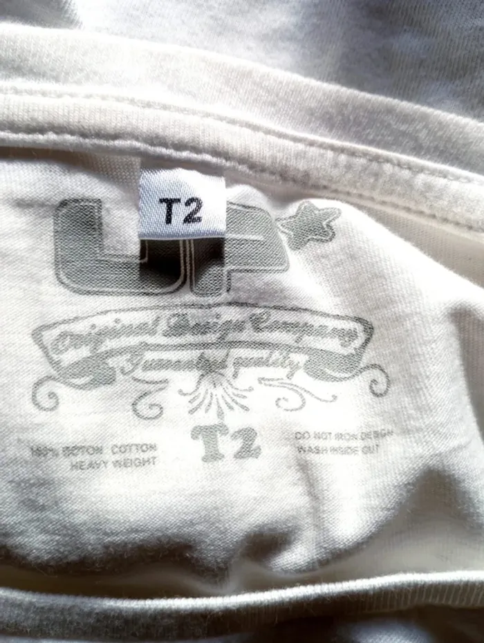 🌸T-shirt Les Ménuires, UP, taille 38 - photo numéro 4
