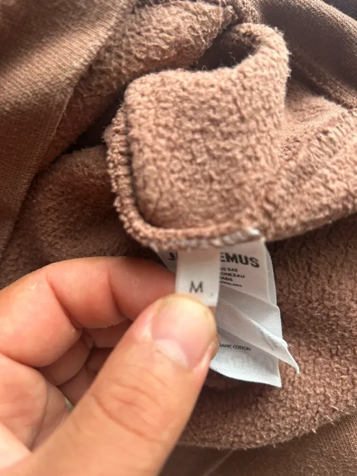 Hoodie Jacquemus marron M oversize unisexe - photo numéro 10