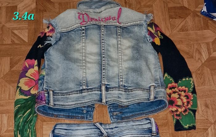 Veste en jean 4ans desigual - photo numéro 2