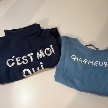 Lot de deux t-shirt garçon 24 mois