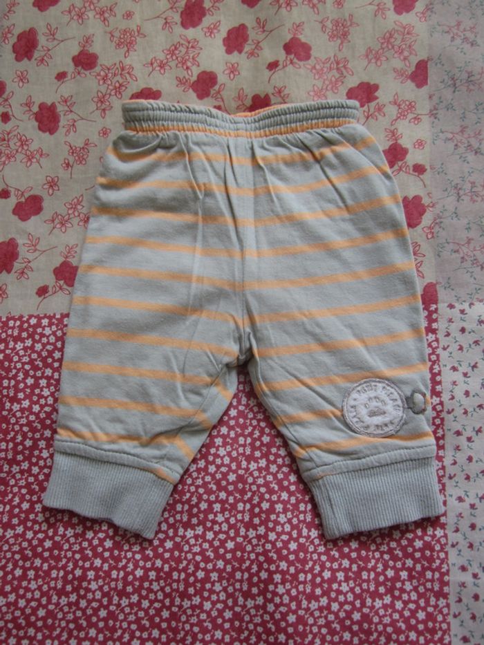 Pantalon jogging doublé chaud 1 mois